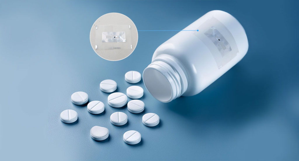 Counterfeit drugs protection using NFC in pharmaceutical package